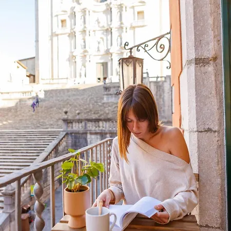 Bravissimo Catedral, With Monumental Views Lägenhet Girona